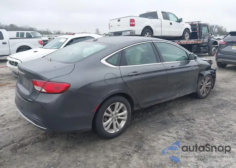 2015 Chrysler 200 Limited from USA, damaged, VIN 1C3CCCAB7FN637814